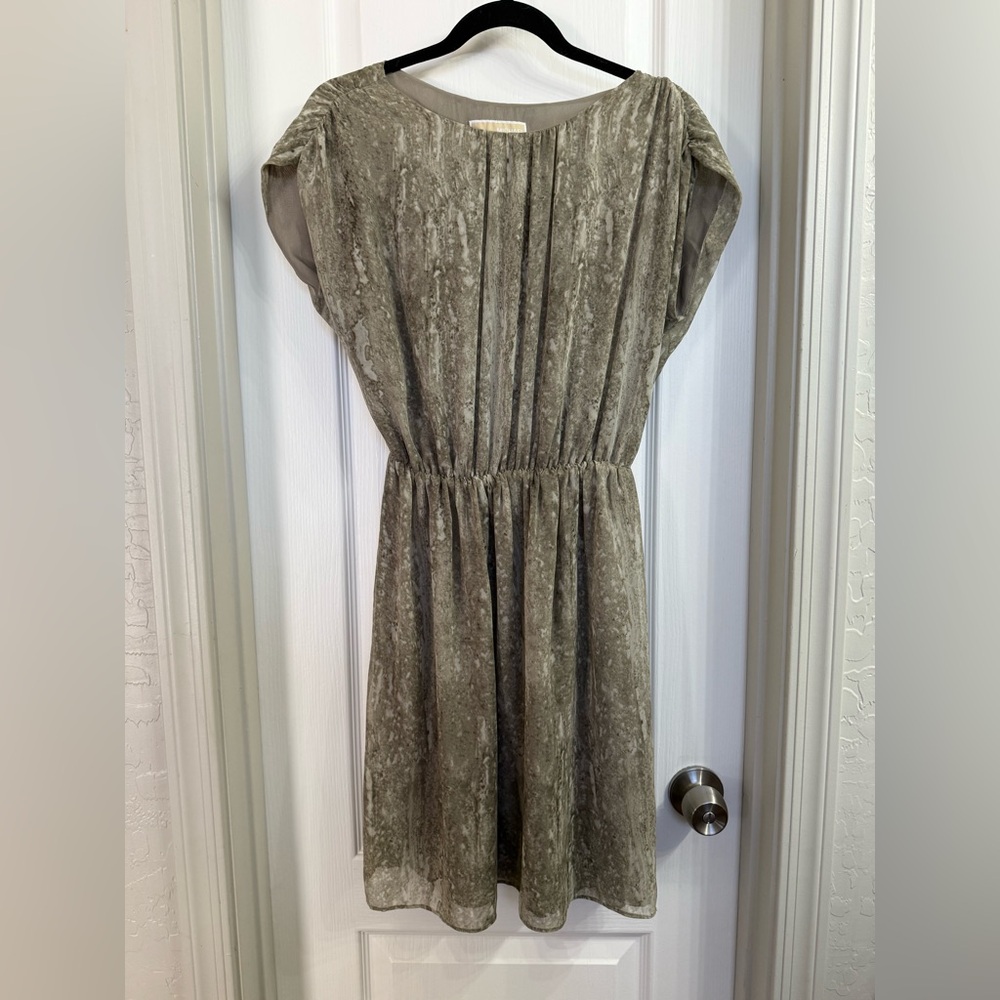 Michael Michael Kors Sage Capsleeve Dress Size 6